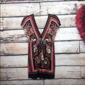 😍❤SALE😀😁👍One Clothing floral swim beach coverup